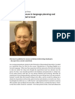 1 Introduction. Issues in Language Planning and Policy: From Global To Local