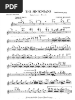 F. Ticheli - Wild Nights! - Tenor Sax | PDF