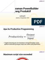 PB Productive Programming