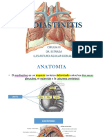 Mediastinitis: causas, diagnóstico y tratamiento