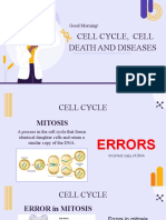 Cell Cycle, Cell Death, and Disease