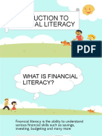 Introduction to Financial Literacy
