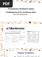 Panduan Lengkap Menggunakan Mentimeter | PDF