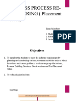 Bussiness Process Re-ENGINNERING (Placement Process)