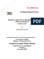 Chennai District Groundwater Report