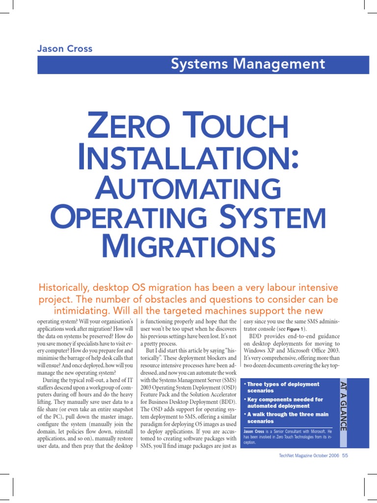 Automating Desktop OS Migrations | PDF | Databases | Operating System
