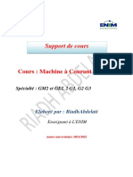 Support de Cours - Etudiants - Machine - À Courant Continu - Riadh Abdelati