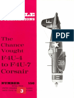 Profile Publications 150 Chance Vought Corsair F4U-4 To F4U-7