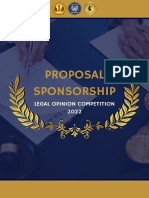 Proposal Sponsorship