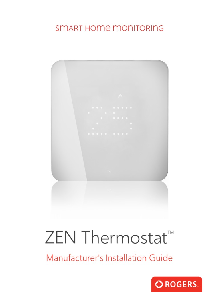 ROG SHM PlacementGuide Zen Thermostat ENG PDF Thermostat Heat Pump