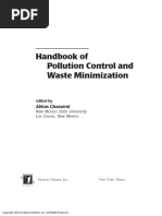 Download Handbook of Pollution Control and Waste Minimization Ed Abbas Ghassemi by anhtuan66 SN56631785 doc pdf
