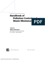 Handbook of Pollution Control and Waste Minimization Ed. Abbas Ghassemi