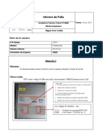 Informe de Falla Pala 4 CAN BUS