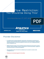 Blood Flow Restriction Training: A Powerful Tool for Rehab and Beyond