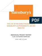 Sainsbury's Reusable Packaging Report