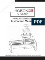 V-Slicer: Instruction Manual
