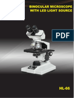 Binocular Microscope With Led Light Source Trhl-66