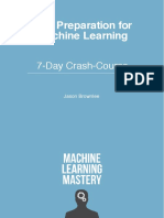 Data Preparation For Machine Learning Mini Course