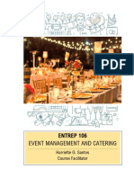 Event Management and Catering Course Overview