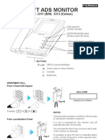 Loft Ads Monitor: Ref. 3311 (B/N) 3313 (Colour)