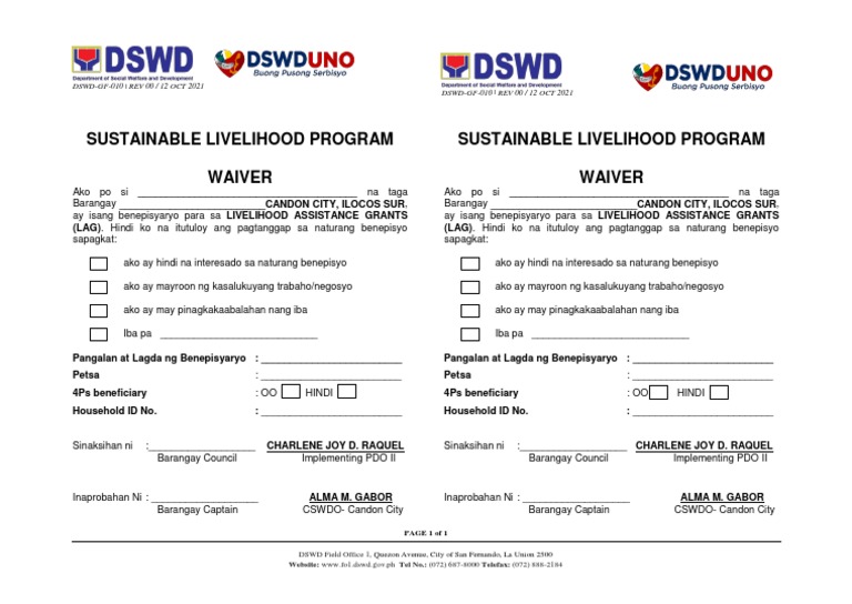 WAIVER | PDF