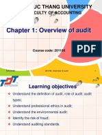 Chapter 1 - Overview of Audit