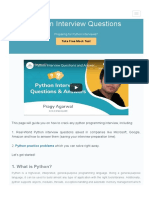 WWW Interviewbit Com Python Interview Questions