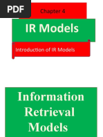 Introduction of IR Models