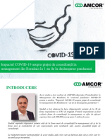 Impactul COVID 19 Asupra Pieței de Consultanță În Management La 1 An de La Declanșarea Pandemiei