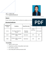 Pragathi Resume