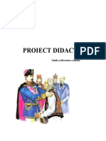 Proiect Didactic LLR