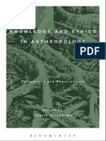 Knowledge and Ethics in Anthropology Obligations and Requirements by Lisette Josephides (Josephides, Lisette) (Z-Lib - Org) (1) .Af - PT