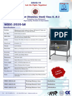 Biosafe Cabinet (Stainless Steel) WBSC-2020-SA