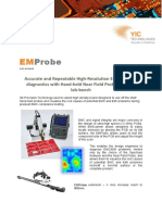 Probe: Accurate and Repeatable High-Resolution EMC and EMI Diagnostics With Hand-Held Near Field Probes On Your Lab-Bench