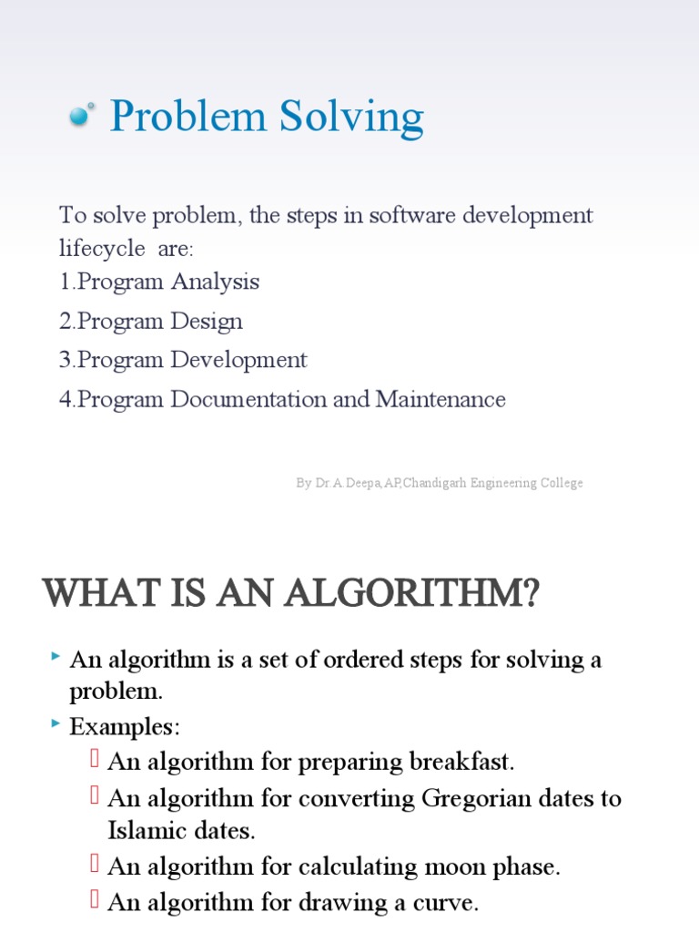 Problemsolving Methods | Download Free PDF | Algorithms | Programming