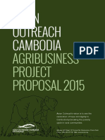 Asian Outreach Cambodia: Agribusiness Project Proposal 2015