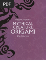 Download Duy Nguyen - Mythical Creture Origami Revised by Vanda FLOREA SN56635007 doc pdf