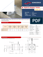 Hybrid Stepper Motor: Technical Data