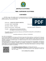 Certidão de Quitação Eleitoral