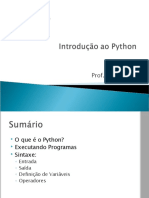 06 - Introducao Ao Python