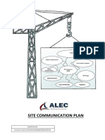 Alec Site Communication Plan