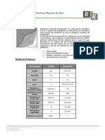 Ficha Tecnica Membrana Typro m80
