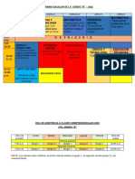 Horario Escolar 2022 - Ok