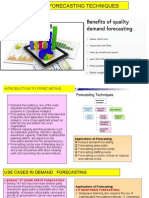 Forecasting Techniques