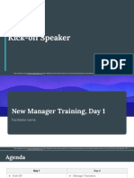 (Re - Work) Google's New Manager Training Slides