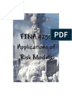 FINA 4250 Applications of Risk Models