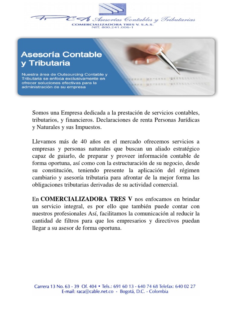 Servicios Contables y Tributarios Expertos | PDF | Contabilidad | Impuestos