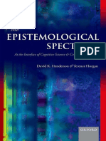 Henderson, Horgan - Epistemological Spectrum (2011) - Esb523