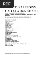 Structural Design Calculation Report