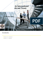 The Diploma in International Taxation - Relevant Treaty Articles